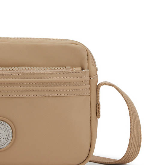 Kipling Abanu Slim Crossbody Táska Bézs | HU 1033TC